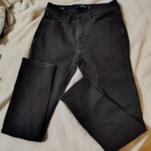 Hollister Juniors Dark Gray Slim Jeans